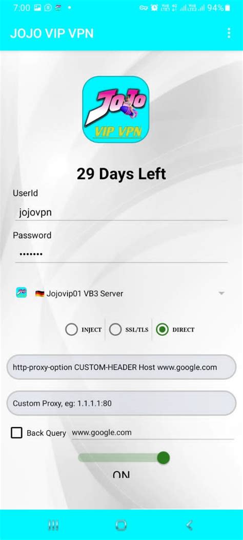 JO JO VIP VPN APK for Android .
